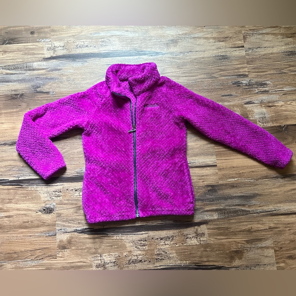 Columbia Girl’s Fire Side Sherpa Full-Zip Fleece Jacket? Size L (14/16)